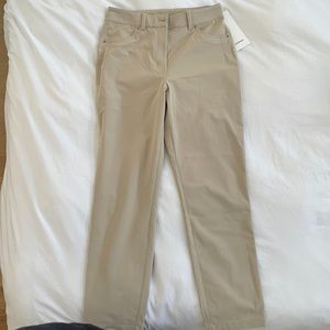 Lulu city sleek 5 pocket pant 7/8
